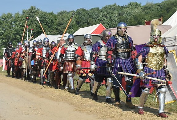 Rome marches to battle