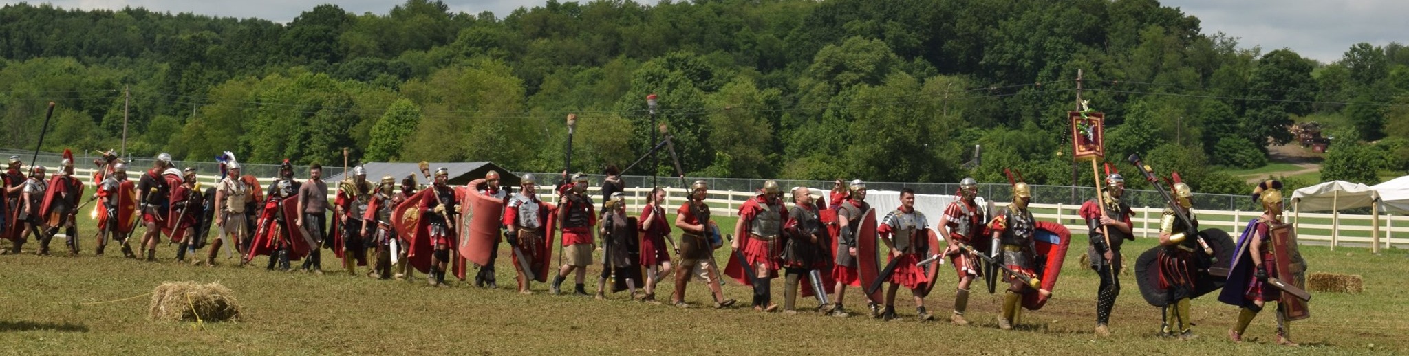 Legions marching at Armistice